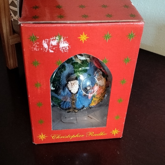 Christopher Radko Other - Christopher Radko Santa's around the world ornament.